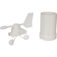TFA WeatherHub Outdoor Weather Station Cabling - White | Reliable, Durable & Stylish Solution for Weather Monitoring - 400981602
